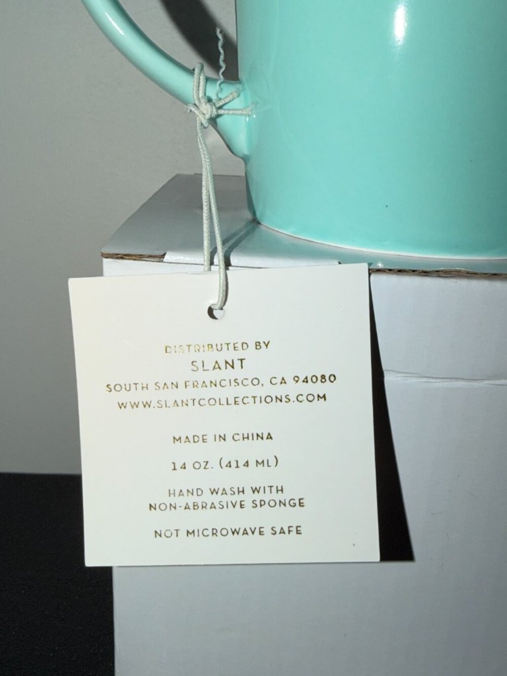Pack of 6 Coffee Tea Mugs! Gold Foil Mint Green "This Teacher Needs Coffee" Cups - Picture 6 of 6